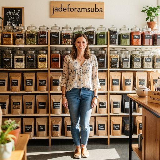 Raznovrsni paketi čajeva s etiketama koje ističu prirodne sastojke.