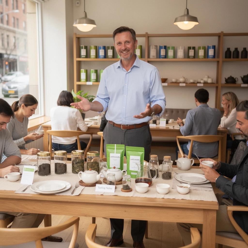 Kupažiranje čaja uz prekrasan pogled na hrvatsku prirodu.